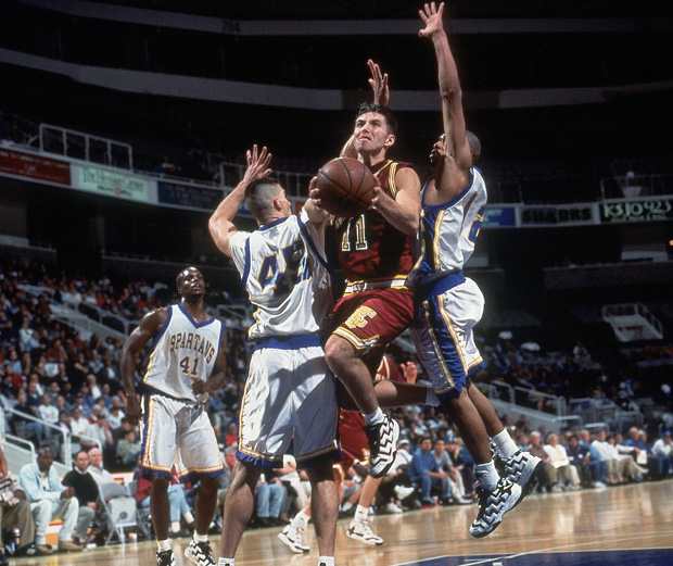 Steve Nash at Santa Clara.